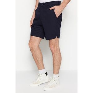 Trendyol Navy Regular Fit Shorts obraz