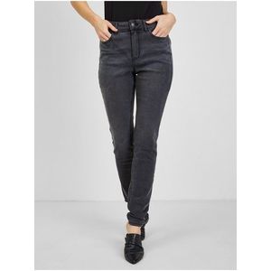 Orsay Tmavě šedé dámské skinny fit džíny - Dámské obraz