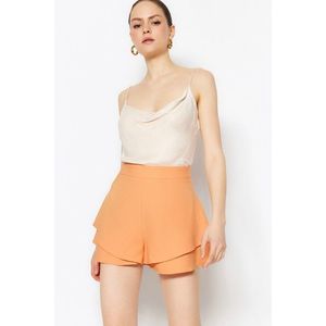 Dámské kraťasy Trendyol Skirt-Looking Shorts obraz