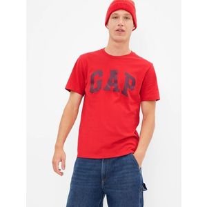 Červené pánské tričko GAP obraz