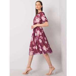 Audette fialové květinové šaty obraz