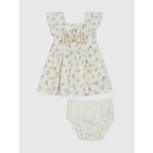 GAP Baby květované šaty s logem - Holky obraz