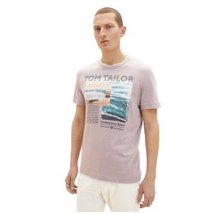 Růžové pánské tričko Tom Tailor - Pánské obraz