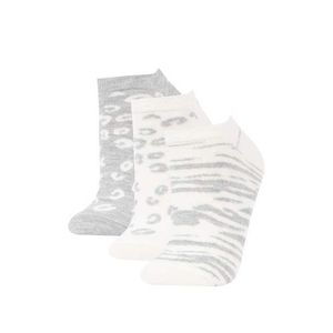 DEFACTO Dámské 3 páry bavlněných kotníkových ponožek obraz