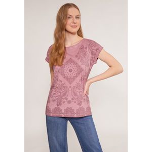 MONNARI Dámská trička Vzorovaná bavlněná dámská trička obraz