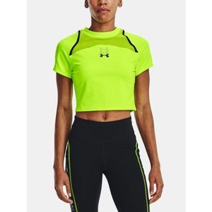 Neonově zelené dámské sportovní tričko Under Armour UA Run Anywhere obraz