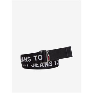 Černý pánský pásek Tommy Jeans obraz
