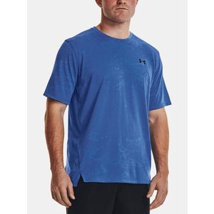 Modré pánské sportovní tričko Under Armour UA Tech Vent Jacquard SS obraz