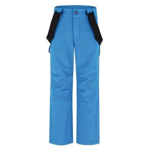 Modré dětské lyžařské softshellové kalhoty LOAP Lovelo obraz