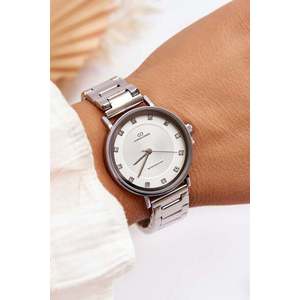Dámské vodotěsné hodinky Giorgio&Dario stříbrný obraz