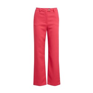 Orsay Tmavě růžové dámské flared fit kalhoty - Dámské obraz