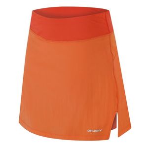 Dámská funkční sukně se šortkami HUSKY Flamy L orange obraz