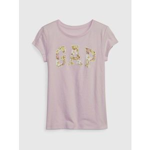 Růžové holčičí tričko s logem GAP obraz