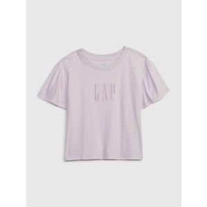 Světle fialové holčičí tričko s logem GAP obraz