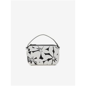Černo-bílá dámská květovaná kabelka Desigual Onyx Narbonne Mini - Dámské obraz