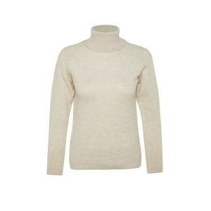 Trendyol Stone Soft Textured Basic Knitwear Sweater obraz