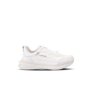 Pánské boty Slazenger Zarko Sneaker bílé lakované kůže obraz