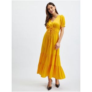 Orsay Žluté dámské šaty - Dámské obraz