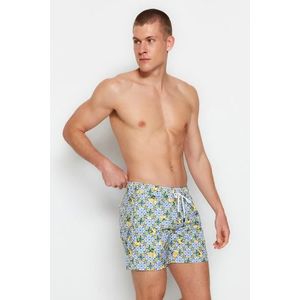 Trendyol Multicolored Men's Standard Size Swim Shorts obraz