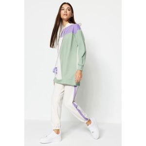 Trendyol Lilac-Multi Color Knitted Hijab Tracksuit obraz