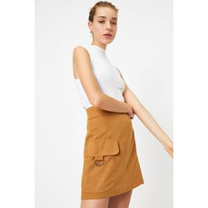 Koton Mini Skirt High Waist Cargo Pocket obraz