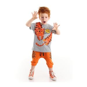 Sada trička a kraťasů Denokids Roar Tiger pro chlapce obraz
