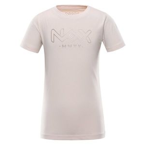 Dětské triko nax NAX UKESO neutrální / zemitá obraz
