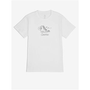 Bílé dámské tričko Converse - Dámské obraz