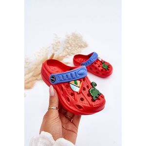 Dětské pěnové lehké sandály Crocs Červené Sweets obraz