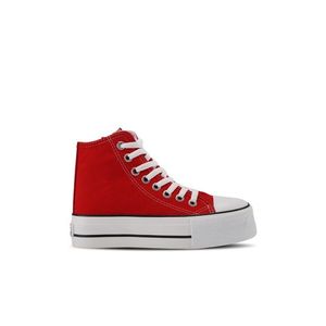 Slazenger Super High I Sneaker Dámské boty červené obraz