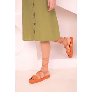Dámské sandály Soho Orange 18092 obraz