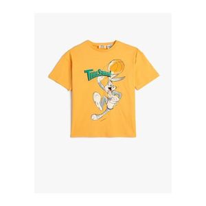 Koton Bugs Bunny Tričko Licencované Krátký Rukáv Kulatý Výstřih Bavlna obraz
