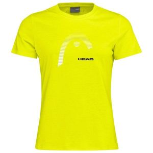 Dámské tričko Head Club Lara T-Shirt Women Dark Yellow L obraz