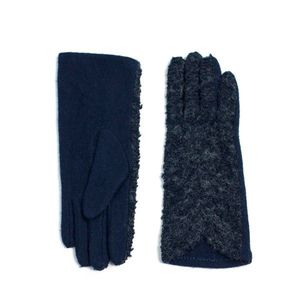 Art Of Polo Woman's Gloves Rk15352-4 Navy Blue obraz