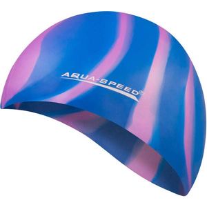 AQUA SPEED Unisex's Swimming Cap Bunt Pattern 60 obraz