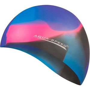 AQUA SPEED Unisex's Swimming Cap Bunt Pattern 80 obraz