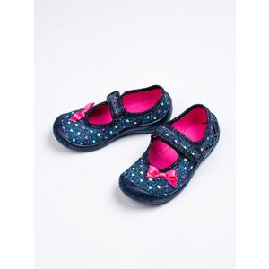Shelvt Shoes for girls with velcro heart 3F obraz