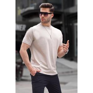 Madmext Stone Color Regular Fit Basic Men's T-Shirt 6131 obraz