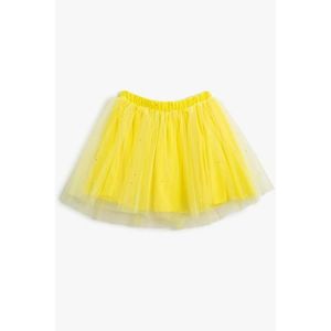 Žlutá sukně pro dívky značky Koton obraz