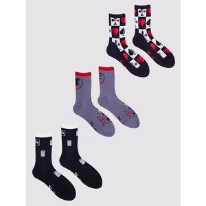 Yoclub Man's Men's Socks 3-Pack SKA-0071F-AA00-001 obraz