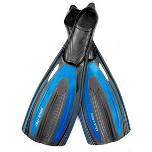 AQUA SPEED Unisex's Snorkel Flippers Hydro Navy Blue Pattern 11 obraz