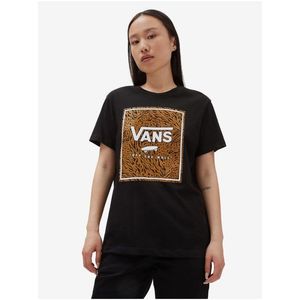 Černé dámské tričko VANS Animash - Dámské obraz