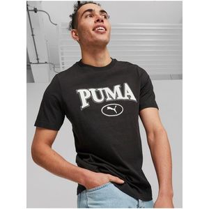 Černé pánské tričko Puma Squad - Pánské obraz