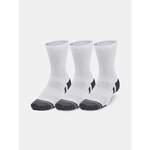 Sada tří párů sportovních ponožek v bílé barvě Under Armour Performance obraz