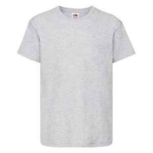 Grey T-shirt for Children Original Fruit of the Loom obraz
