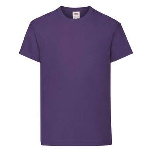 Purple Children's T-shirt Original Fruit of the Loom obraz