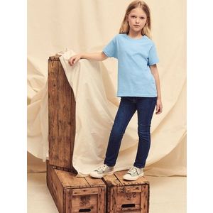Blue T-shirt for Children Original Fruit of the Loom obraz