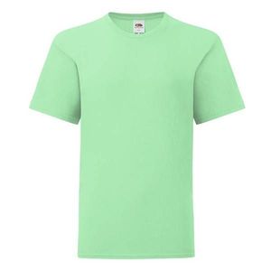 Mint children's t-shirt in combed cotton Fruit of the Loom obraz