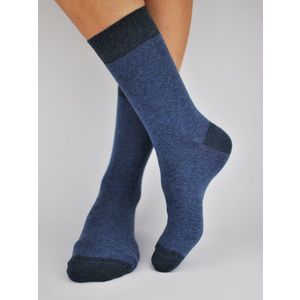 NOVITI Man's Socks SB006-M-06 Navy Blue obraz