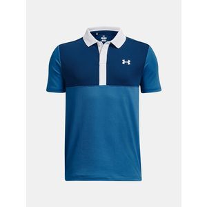 Modré klučičí sportovní polo tričko Under Armour Perf obraz